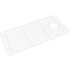 Rohl WSGMS3618WH - 14 Inch Wire Kitchen Sink Grid in White