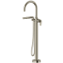 Rohl Arca™ TAA39BN - Arca™ Thermostatic Single Hole Floor Mount Tub Filler Trim in Brushed Nickel