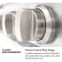 ZLINE RTS36 - Classic Gas Rangetops Infographic. Image: Rangetop Control Knobs. Text: Timeless Knob and Ring Design. A carefully engineered control configuration with tapered knob rings exudes luxury while making operation easy. 36 in. Classic Gas Rangetop with 6 Burne