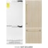ZLINE RBIVZ30G - ZLINE Autograph Edition 30 in. 16.1 cu. ft. Panel Ready Built-In Bottom Freezer Refrigerator with Water Dispenser and Ice Maker with Polished Gold Accents (RBIVZ-30-G)