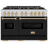 ZLINE Classic Series CDRZBLM48G - 48 Inch Freestanding Dual Fuel Range