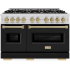 ZLINE Classic Series CDRZBLM48CB - 48 Inch Freestanding Dual Fuel Range