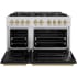 ZLINE Classic Series CDRZBLM48CB - 48 Inch Freestanding Dual Fuel Range