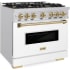 ZLINE Classic Series CDRZWM36CB - 36 Inch Freestanding Dual Fuel Range