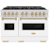 ZLINE Classic Series CDRZWM48G - 48 Inch Freestanding Dual Fuel Range