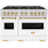 ZLINE Classic Series CDRZWM48G - 48 Inch Freestanding Dual Fuel Range
