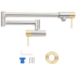 ZLINE Autograph Edition GEMFPFZBNCB - Pot Filler in Brushed Nickel and Champagne Bronze