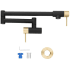 ZLINE Autograph Edition GEMFPFZMBCB - Pot Filler in Matte Black and Champagne Bronze