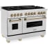ZLINE Legacy Series RASZSN48CB - 48 Inch Freestanding Dual Fuel Range