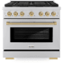 ZLINE Paramount SGRZ36CB - 36 Inch Freestanding Gas Range