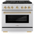 ZLINE Paramount SGRZ36G - 36 Inch Freestanding Gas Range