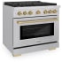 ZLINE Paramount SGRZ36CB - 36 Inch Freestanding Gas Range
