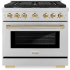 ZLINE Paramount SGRZ36G - 36 Inch Freestanding Gas Range
