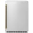 ZLINE Autograph Edition RBSOZST24KCB - ZLINE Autograph Edition 24 in. Touchstone 151 Can Beverage Fridge with Solid Stainless Steel Door and Champagne Bronze Helix Handle (RBSOZ-ST-24-KCB) main image. 24 in. Touchstone 151 Can Beverage Fridge