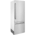 ZLINE RBIV30430 - 30 Inch Built-In Bottom Freezer Refrigerator 3/4 View