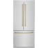 ZLINE Autograph Edition RBIVZ30436CB - 36 Inch Built-In French Door Refrigerator with 19.6 cu. ft. Capacity