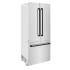 ZLINE RBIVZ30436MB - 36 Inch Built-In French Door Refrigerator