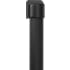 ZLINE Autograph Edition RBIVHZKMB30 - ZLINE Autograph Edition 30 in. Built-In Refrigerator Helix Handles (Set of 2) in Matte Black (RBIVHZ-K-MB-30) close-up, on white background, showing knurled detailing. 30 in. Built-In Refrigerator Helix Handles (Set of 2) in Matte Black