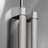 ZLINE Autograph Edition RBIVHZKSS36 - ZLINE 36 in. Built-In Refrigerator Helix Handles (Set of 3) in Stainless Steel (RBIVHZ-K-SS-36) on appliance showing diamond knurled details.