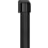 ZLINE Autograph Edition RBIVHZKPN36 - ZLINE 36 in. Built-In Refrigerator Helix Handles (Set of 3) in Black Stainless Steel (RBIVHZ-K-BS-36) close-up, on white background, showing knurled detailing. 36 in. Built-In Refrigerator Helix Handles