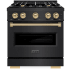 ZLINE Classic Series CDRBZ30CB - 30 Inch Freestanding Dual Fuel Range
