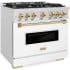 ZLINE Classic Series CDRSZWM36G - 36 Inch Freestanding Dual Fuel Range
