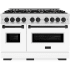 ZLINE Classic Series CDRSZWM48MB - 48 Inch Freestanding Dual Fuel Range