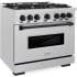 ZLINE Classic Series CDRSZ36MB - 36 Inch Freestanding Dual Fuel Range