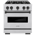ZLINE Classic Series CDRSZ30MB - 30 Inch Freestanding Dual Fuel Range