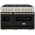 ZLINE Classic Series CDRSZBLM48G - 48 Inch Freestanding Dual Fuel Range
