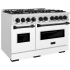 ZLINE Classic Series CDRSZWM48MB - 48 Inch Freestanding Dual Fuel Range