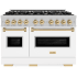 ZLINE Classic Series CDRSZWM48G - 48 Inch Freestanding Dual Fuel Range