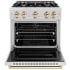 ZLINE Classic Series CDRSZ30G - 30 Inch Freestanding Dual Fuel Range