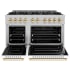 ZLINE Classic Series CDRSZWM48G - 48 Inch Freestanding Dual Fuel Range