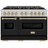 ZLINE Classic Series CDRSZBLM48CB - 48 Inch Freestanding Dual Fuel Range