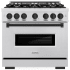 ZLINE Classic Series CDRSZ36MB - 36 Inch Freestanding Dual Fuel Range
