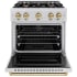 ZLINE Classic Series CDRSZ30CB - 30 Inch Freestanding Dual Fuel Range