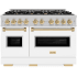 ZLINE Classic Series CDRSZWM48G - 48 Inch Freestanding Dual Fuel Range