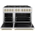 ZLINE Classic Series CDRSZ48CB - 48 Inch Freestanding Dual Fuel Range