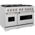 ZLINE Classic Series CDRSBR48 - 48 Inch Freestanding Dual Fuel Range