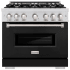 ZLINE Classic Series CDRBLM36 - 36 Inch Freestanding Dual Fuel Range