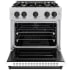 ZLINE Classic Series CDRZWM30MB - 30 Inch Freestanding Dual Fuel Range