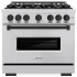 ZLINE Classic Series CDRZ36MB - 36 Inch Freestanding Dual Fuel Range
