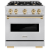 ZLINE Classic Series CDRZ30G - 30 Inch Freestanding Dual Fuel Range