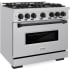 ZLINE Classic Series CDRZ36MB - 36 Inch Freestanding Dual Fuel Range