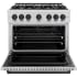 ZLINE Classic Series CDRZ36MB - 36 Inch Freestanding Dual Fuel Range