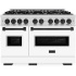 ZLINE Classic Series CDRZWM48MB - 48 Inch Freestanding Dual Fuel Range