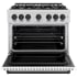 ZLINE Classic Series CDRZWM36MB - 36 Inch Freestanding Dual Fuel Range