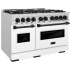 ZLINE Classic Series CDRZWM48MB - 48 Inch Freestanding Dual Fuel Range