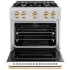 ZLINE Classic Series CDRZWM30G - 30 Inch Freestanding Dual Fuel Range